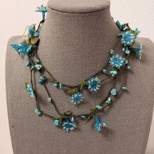 Traditional Turkish Handcrafted Oya Necklace